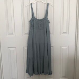Dusty Blue Dress by Olivaceous